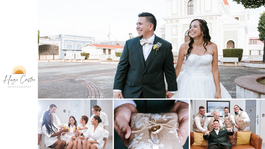 Sunflowers, Sage, and a Rooftop in Vega Baja | Adriana & Miguelangel | Hugo Castro Photography